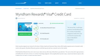 Wyndham Rewards® Visa® Credit Card - Review & Compare
