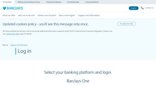 Log in | Barclays Private Bank