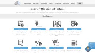 BarCloud ASAP systems | Inventory Management Features