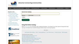 C/W MARS, Inc. | Libraries Connecting Communities