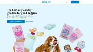 BarkBox: Dog Toys, Treats & Gifts Every Month