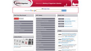 Barking and Dagenham Libraries start page - Barking and Dagenham ...