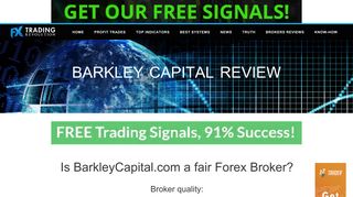 Barkley Capital | Forex Broker Review - FX Trading Revolution | Your ...