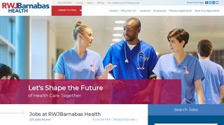 Careers| RWJBarnabas Health - RWJ Barnabas Health Careers