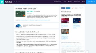 Barnes & Noble Credit Card Reviews - WalletHub