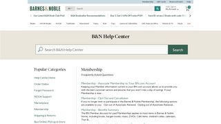 Membership FAQs - Barnes & Noble