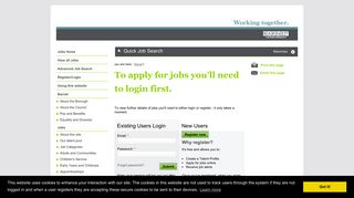 The London Borough of Barnet - To apply for jobs you'll need to login ...