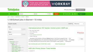 School Jobs in Barnet | School Job Vacancies Barnet - totaljobs