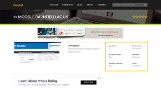 Welcome to Moodle.barnfield.ac.uk