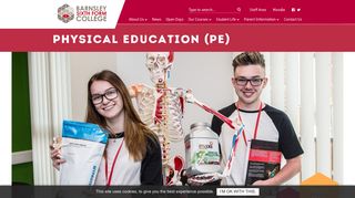 Physical Education (PE) | Barnsley Sixth Form College
