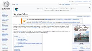 Barnsley College - Wikipedia