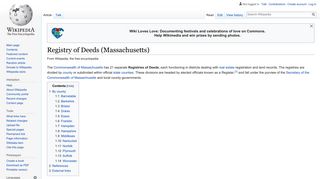 Registry of Deeds (Massachusetts) - Wikipedia