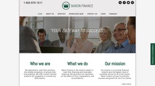 Baron Finance - Invoice Factoring | Asset-Based Lending | PO Finance