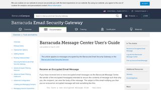 Barracuda Message Center User's Guide | Barracuda Campus