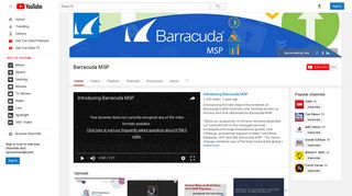 Barracuda MSP - YouTube