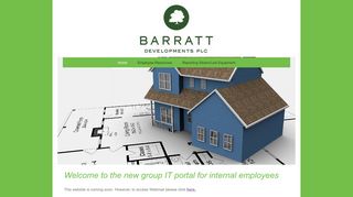 Barratt Developments Group IT Portal - Home