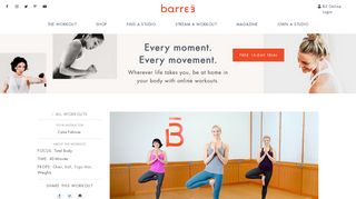 barre3 Mind Body Balance | Official barre3® Online Workout