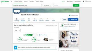 Barrett Business Services Reviews | Glassdoor