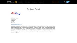 Barrhead Travel - SAP Concur