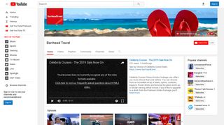 Barrhead Travel - YouTube