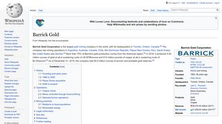 Barrick Gold - Wikipedia