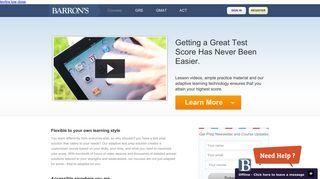 Barron's Test Prep: Exam and Test Preparation for the GRE, GMAT ...