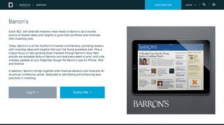 Barron's - Market News & Commentary - Dow Jones