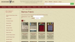 Barrow Fabric | housefabric.com