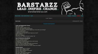 BarStarzz Frequently Asked Questions