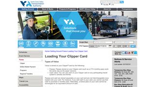 Loading Your Clipper Card - VTA