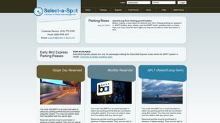 Select-a-Spot, LLC Parking Reservations for BART - Bay Area Rapid ...
