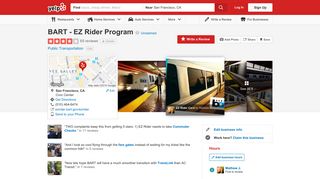 BART - EZ Rider Program - 65 Reviews - Public Transportation - Civic ...