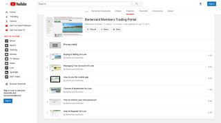 Bartercard Members Trading Portal - YouTube