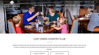 Lost Creek Country Club | Austin TX - ClubCorp