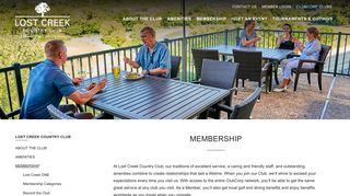 Membership | Lost Creek Country Club | Austin TX - ClubCorp