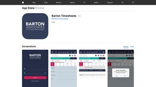 Barton Timesheets on the App Store - iTunes - Apple