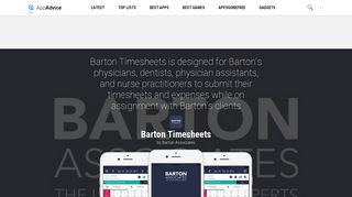 Barton Timesheets by Barton Associates - AppAdvice