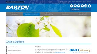 Online Options | Barton Community College