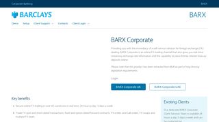 BARX Corporate