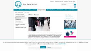 Public Access Directory - The Bar Council