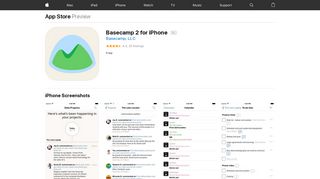 Basecamp 2 for iPhone on the App Store - iTunes - Apple