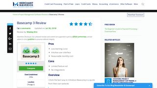 Basecamp Review 2019 | Reviews, Ratings, Complaints, Comparisons