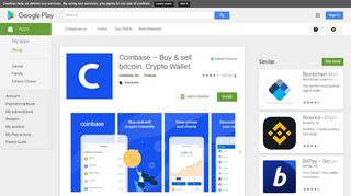 Coinbase – Buy & sell bitcoin. Crypto Wallet - Apps on Google Play