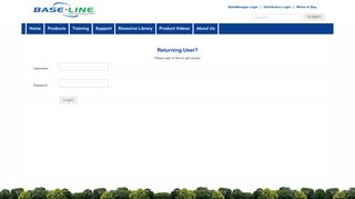 Distributors Login - Baseline Irrigation Systems