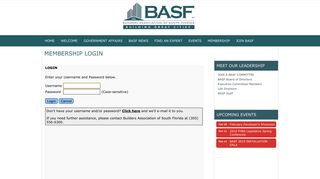 basf online membership login