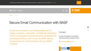 Secure Email - BASF.com