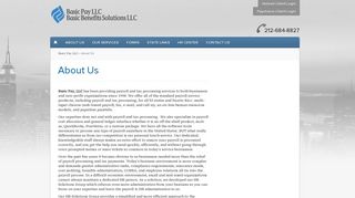 About Us | Basic Pay LLC