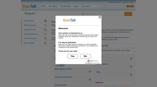 BasicTalk | Answer | BasicTalk™ Online Account
