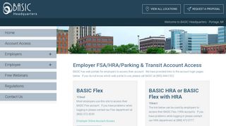 Employer FSA/HRA/Parking & Transit Account Access - BASIC