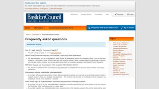 Frequently asked questions - Basildon Choice
